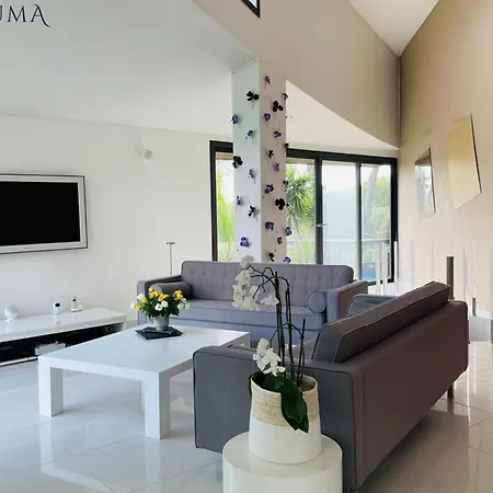 06al - Architect-designed With Pool And Sea View